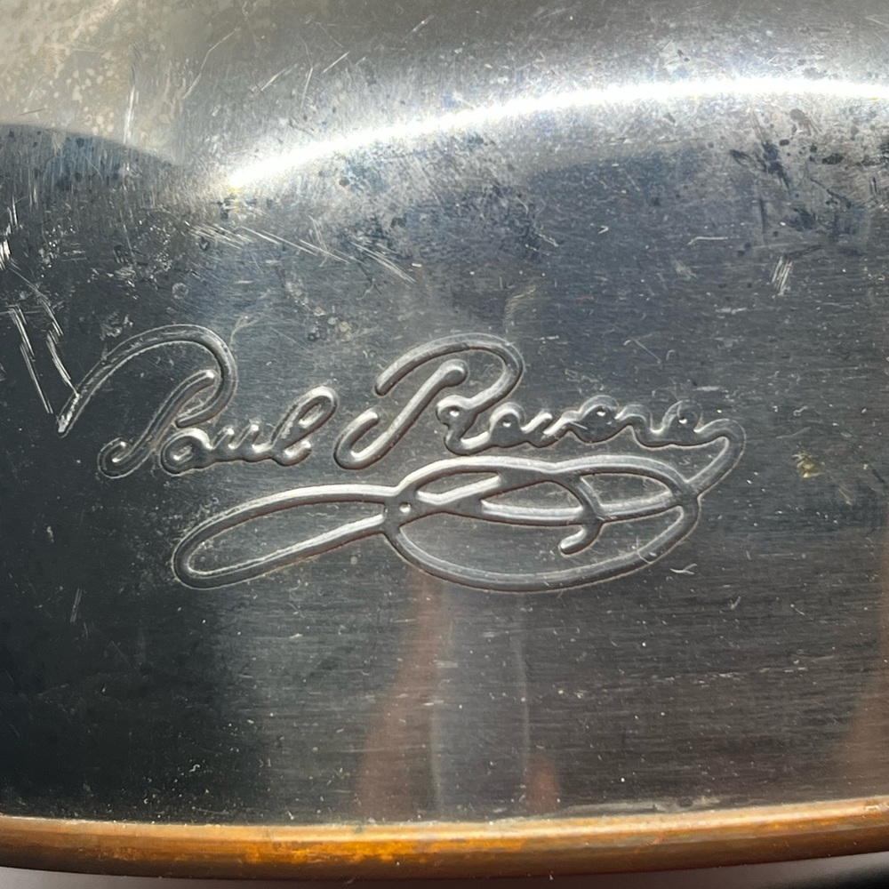 Vintage 1801 Revere ware whistle tea kettle - Picture 5 of 6